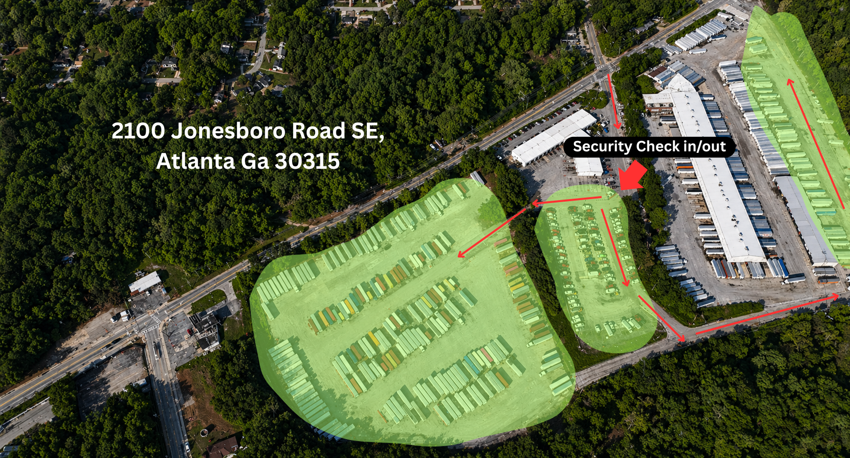Atlanta High Security Truck Parking (2/5)
